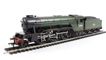 Class V2 Gresley 2-6-2 60862 in BR lined green with late crest and double chimney
