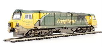 Class 70 70005 PowerHaul in Freightliner livery (weathered)