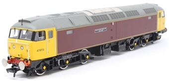 Class 47 47973 'Midland Counties Railway 150 1839-1989' in Midland Counties maroon - Exclusive to Kernow Model Rail Centre
