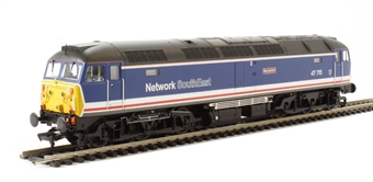 Class 47/7 47715 'Haymarket' in BR Network Southeast Revised Livery