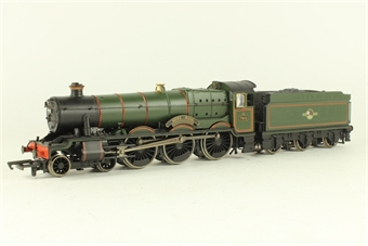 Class 6959 'Modified Hall' 4-6-0 7915 "Mere Hall" in BR green with late crest