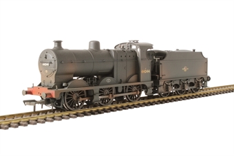 Class 4F Midland 0-6-0 44044 in BR black with late crest - weathered