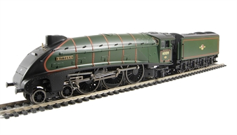 Class A4 4-6-2 60019 "Bittern" in BR green with late crest