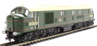 Class D/16 LMS 10000 in BR Brunswick Green Lined Orange & Black