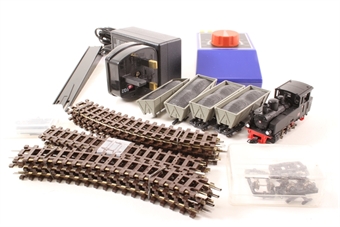 Feldbahn starter set, with 0-6-0T loco and four open wagons