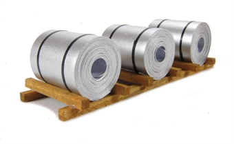 Aluminium Coils On Wooden Frame