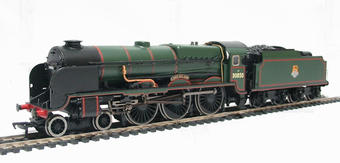 Lord Nelson Class 30850 "Lord Nelson" in BR green with early emblem