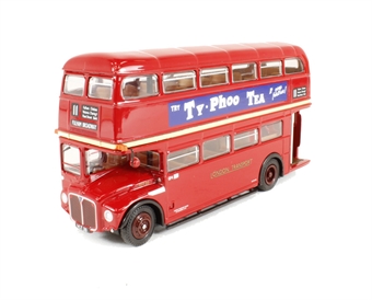 RM Routemaster d/deck bus "London Transport - Typhoo Tea"