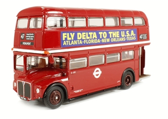 RM Routemaster d/deck "London Transport - Fly Delta To The USA"
