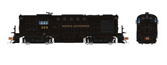 RS-11 Alco of the Norfolk and Western (As Delivered) #309 - digital sound fitted