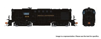 RS-11 Alco of the Norfolk and Western (As Delivered) #323 - digital sound fitted