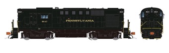RS-11 Alco 8647 of the Pennsylvania - no antenna - digital sound fitted