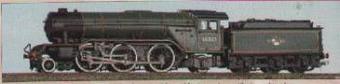 Class V2 Gresley 60825 and stepped tender in BR lined green