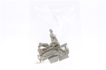 Disabled man and granny