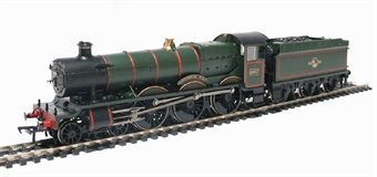 Class 4900 Hall 4-6-0 6937 "Conyngham Hall" in BR green with late crest