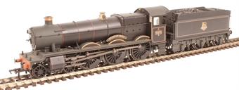 Class 49xx 'Hall' 4-6-0 4971 "Stanway Hall" in BR black with early emblem - weathered