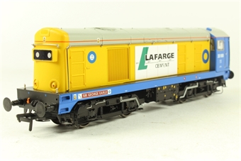 Class 20 20168 'Sir George Earle' in Blue Circle Yellow/Blue - limited edition for Invicta Rail