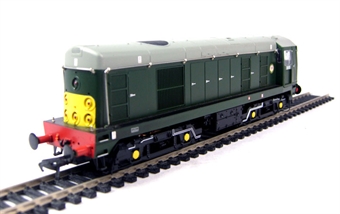 Class 20 D8101 in BR Green with Discs/Tablet Catcher Recesses with Yellow Ends - Digital fitted