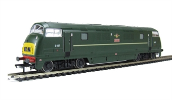 Class 42 Warship D867 'Zenith' in BR Green with Late Crest (DCC Fitted)