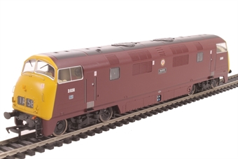 Class 43 Warship D838 "Rapid" in BR maroon with full yellow ends