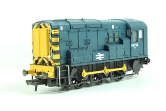 Class 08 Shunter 08762 in BR Blue