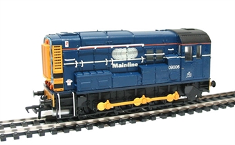 Class 09 Shunter 09006 in Mainline Blue Livery