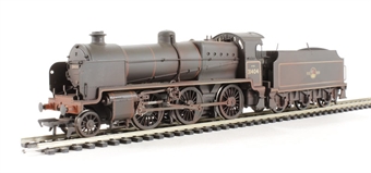Class N 2-6-0 31404 in BR lined black with late crest - weathered