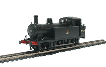 Class 3F Fowler Jinty 0-6-0 tank 47279 in BR black with early emblem