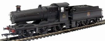 Class 2251 Collett Goods 2217 & Churchward tender in BR black with early emblem - weathered