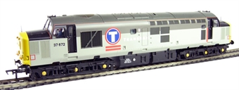Class 37/5 37672 in Transrail Livery (DCC Fitted)