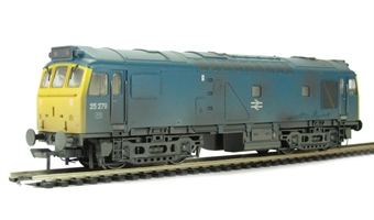 Class 25/3 25279 in BR blue - weathered