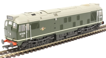 Class 24/1 D5135 in BR green