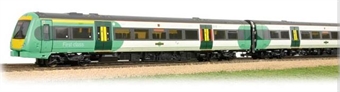 Class 171/7 2-car DMU 171727 in Southern livery - Not produced