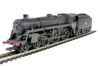 Standard class 5MT 73069 & BR1C tender in plain BR black (weathered)