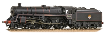 Standard Class 5MT 4-6-0 73118 "King Leodegrance" in BR lined black with early emblem