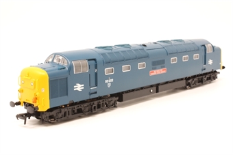 Class 55 Deltic 55002 "Kings Own Yorkshire Light Infantry" in BR blue with yellow ends - DCC sound fitted - Exclusive to NRM