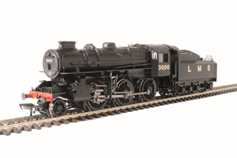 Class 4MT Ivatt 2-6-0 3000 in LMS black