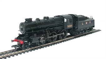 Ivatt Class 4MT 2-6-0 3001 in LMS black