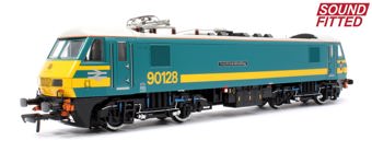 Class 90 90128 Vrachtverbinding BR SNCB Electric Locomotive - DCC Sound Fitted