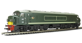 Class 45 D27 in BR green with split head code & small yellow panel (DCC sound fitted)