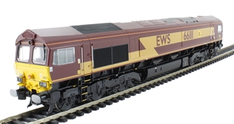 Class 66 66111 in EWS Livery with Highland Rail Stag - Limited Edition