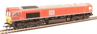 Class 66/0 66117 in DB Cargo UK red - Digital sound fitted