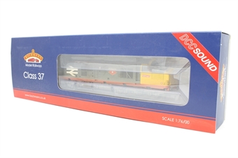 Class 37/0 37032 "Mirage" in Railfreight Red Stripe grey - Limited Edition for East Midlands and Anglian Bachmann retailers - Digital sound fitted