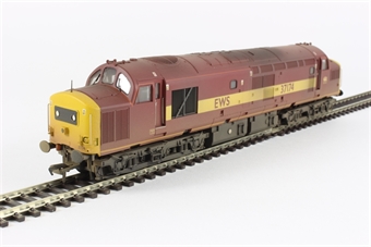 Class 37/0 37174 in EWS livery (weathered)