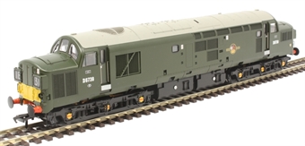 Class 37/0 D6739 in BR green with small yellow panel - DCC sound fitted
