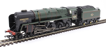 Class 9F 2-10-0 92220 "Evening Star" in BR green with late crest