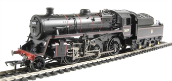 Standard Class 4MT 2-6-0 76079 in BR black with early emblem