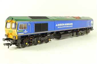 Class 66 66623 'Bill Bolsover' in Bardon Aggregates/Freightliner livery - Kernow Limited Edition