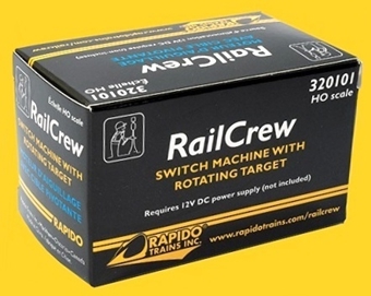 RailCrew Switch Machine with Rotating Target