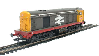 Class 20 20023 in Railfreight Livery with Indicator Discs